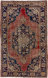 Antique Oushak Area Rug (5' x 9')